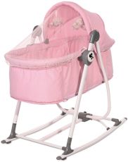 Колыбель-качалка Lorelli Alicante Pink